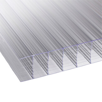 Storm 35mm Multiwall Polycarbonate Sheet Clear - 1050mm Width