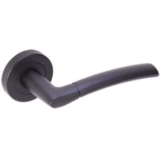 XL Joinery Tanaro Fire Door Handle Pack Matt Black