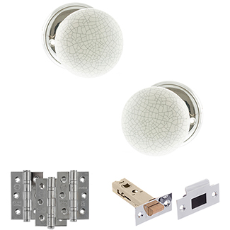 Atlantic Old English Skipton Door Knob Handle Pack