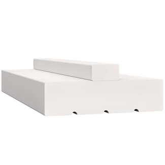 LPD Softwood Internal Door Lining with Loose Stop 2100 H x 28mm T - White Primed