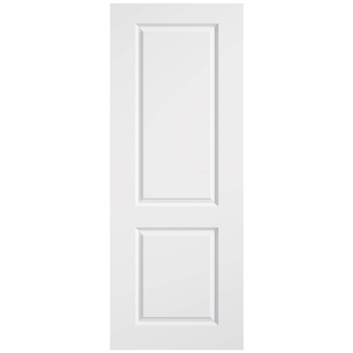 LPD Smooth Moulded Internal Fire Door with 2 Panel - White Primed