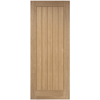 P M Mendes Tuscany Internal Door with 5 Panel - Prefinished Oak