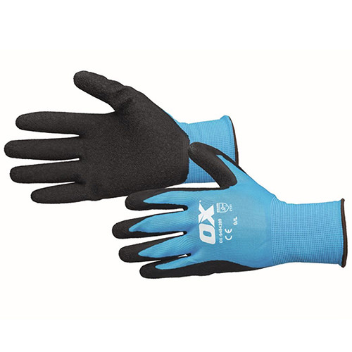 Ox Tools Latex Flex Gloves