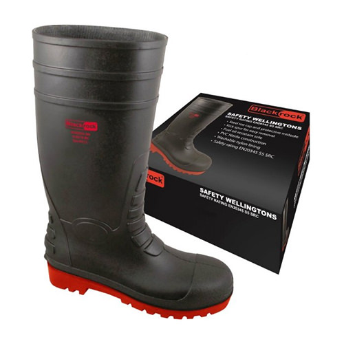 Rodo Blackrock Red Sole Safety Wellington Boots