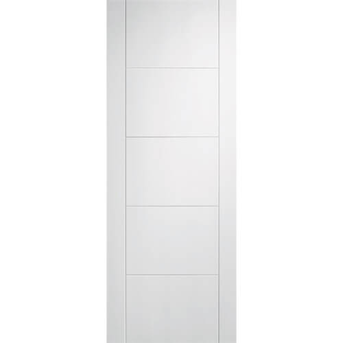 LPD Vancouver White Primed 5-Panels Internal Fire Door