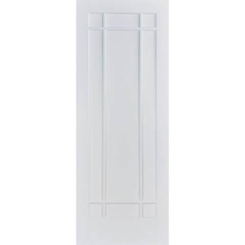 LPD Manhattan White Primed 9-Panels Internal Door