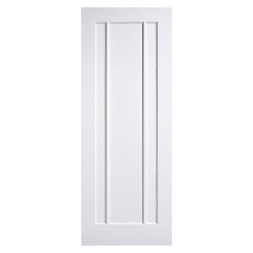LPD Lincoln White Primed Plus 3-Panels Internal Fire Door