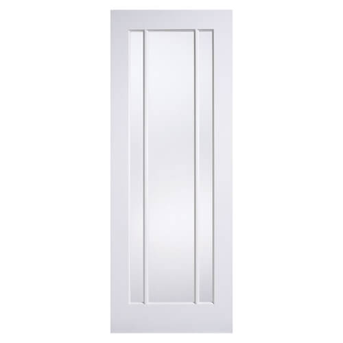 LPD Lincoln White Primed 3-Lites Internal Glazed Door
