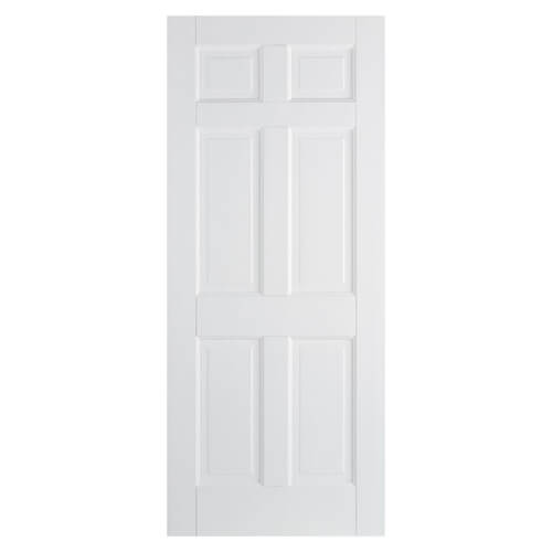 LPD Regency White Primed 6-Panels Internal Door