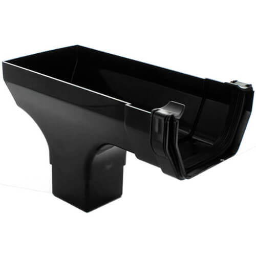 Hunter Rainwater Squareflo 114mm Stop End Outlet