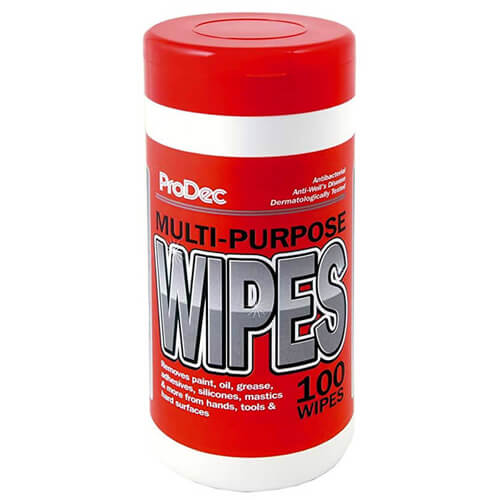 Rodo ProDec Multi Purpose 100 Wipes Tub