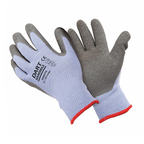 Dart Handmax Dakota Grey Thermal Glove Pack Of 12 Pairs