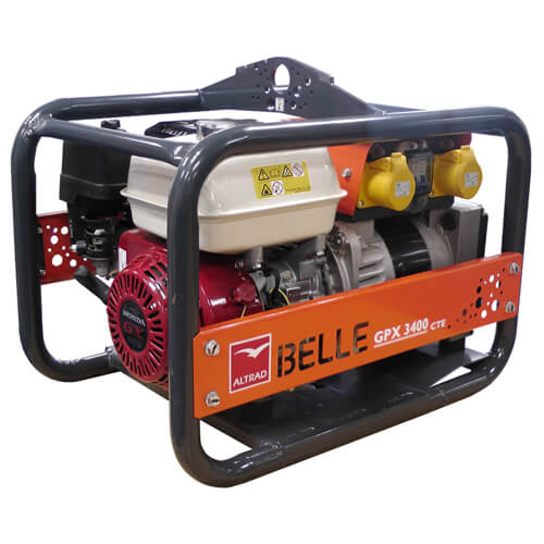 Belle GPX CTE Honda Petrol Powered Generator - 110V