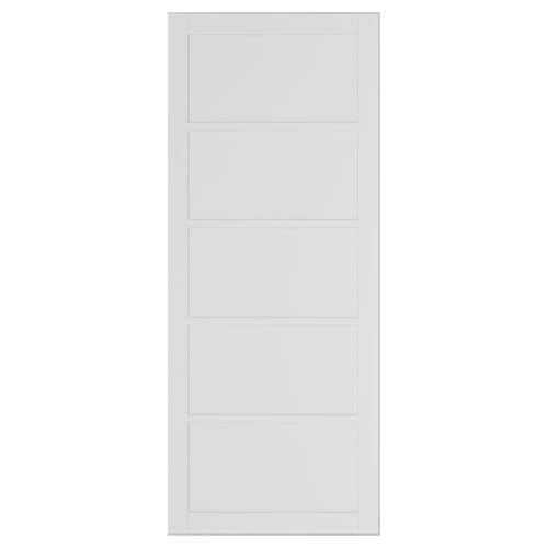 Deanta Shoreditch White Primed 5-Panels Internal Door