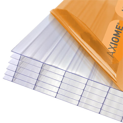 Axiome Clear 35mm Multiwall Polycarbonate Sheet 2100mm Wide