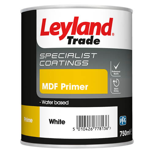 Leyland Trade MDF Primer White