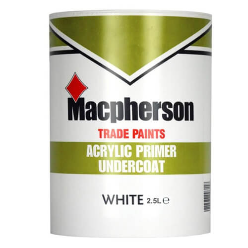 Macpherson Acrylic Primer Undercoat Paint White