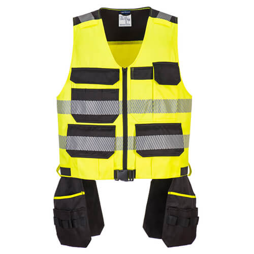Portwest PW308 - PW3 Yellow-Black Tool Vest