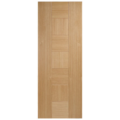 LPD Catalonia Pre-Finished Oak 7-Panels Internal Fire Door