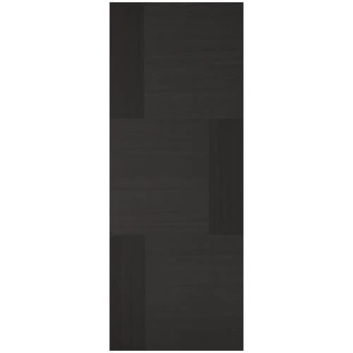LPD Seis Fresno Pre-Finished Charcoal Black 6-Panels Internal Fire Door