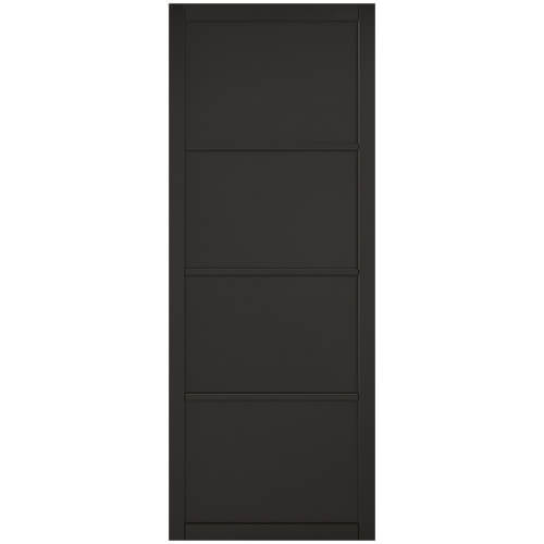 LPD Soho Black Primed 4-Panels Internal Door