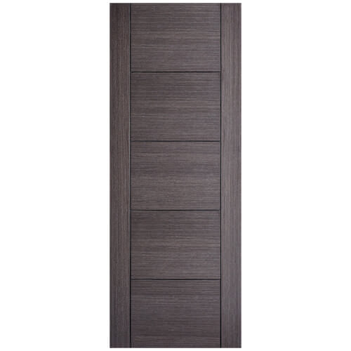 LPD Vancouver Pre-Finished Ash Grey 5-Panels Internal FD30 Fire Door