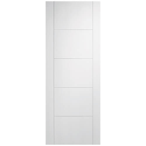 LPD Vancouver White Primed 5-Panels Internal Door