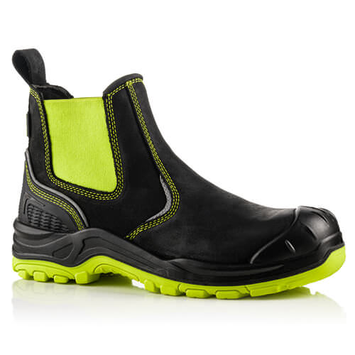 Buckler BVIZ3 Buckzviz High Visibility Waterproof Safety Yellow-Black Dealer Boot