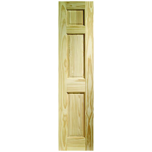 XL Joinery Colonial Un-Finished Clear Pine 3-Panels Internal Door