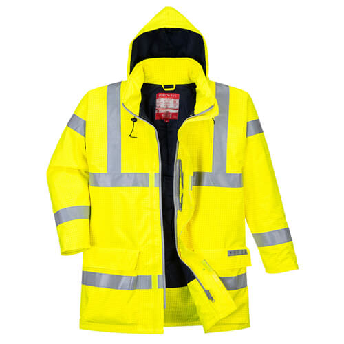 Portwest S778 Bizflame Rain High Visibility Antistatic FR Jacket