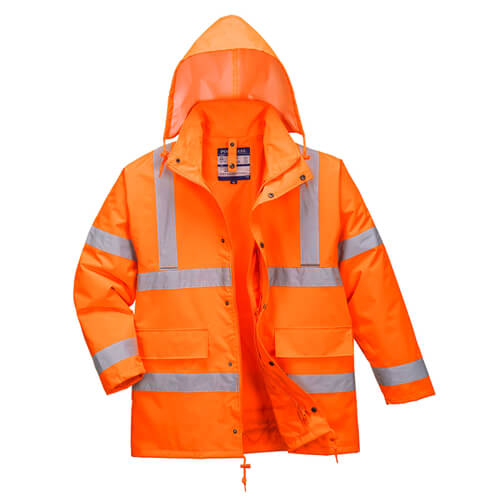 Portwest S468 High Visibility 4-In-1 Traffic Jacket