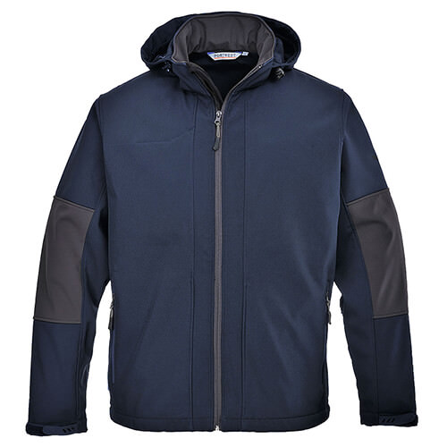 Portwest TK53 Softshell Jacket With Hood 3 Layers