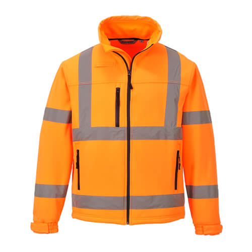 Portwest S424 High Visibility Classic Softshell Jacket