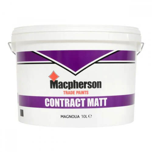 Macpherson Contract Matt Emulsion Paint 10 Litre
