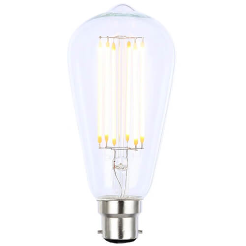 Inlight Vintage ST64 6w LED Dimmable Filament Lamp