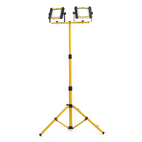 Stanley 240V Twin LED Work Light With Tripod
