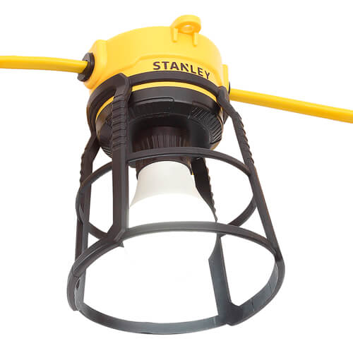 Stanley Festoons 240V Yellow-Black 10 Light