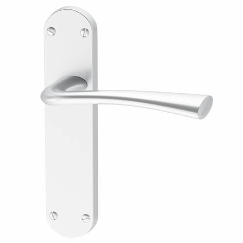 XL Joinery Havel Satin Chrome Plated Bathroom Door Handle Pack