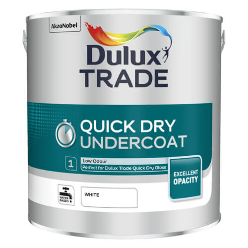 Dulux Trade Quick Dry Undercoat White Paints