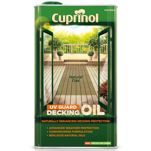 Cuprinol UV Guard Decking Oil 5 Litre