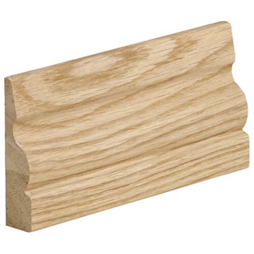 XL Joinery Architrave Set Ogee Profile For Internal Oak Door Pairs