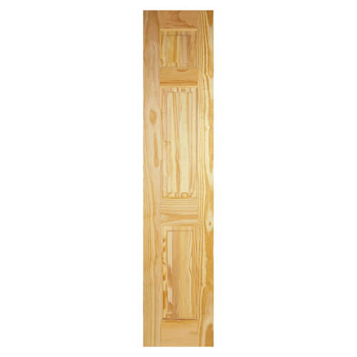 LPD Un-Finished Pine 3-Panels Internal Door