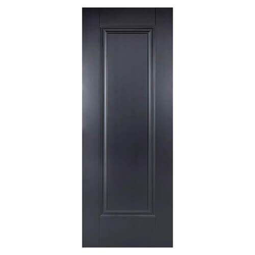 LPD Eindhoven Black Primed Plus 1-Panel Internal Door