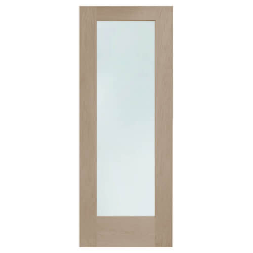 XL Joinery Pattern 10 Crema Oak 1-Lite Internal Glazed Door