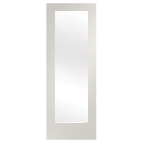 XL Joinery Pattern 10 Painted Glacier White 1-Lite Internal Glazed Fire Door