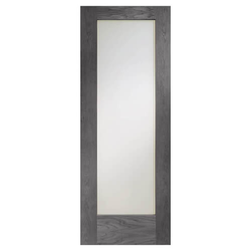 XL Joinery Pattern 10 Americano Oak 1-Lite Internal Obscure Glazed Door