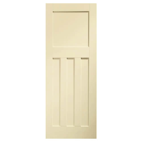 XL Joinery DX Painted Chantilly 4-Panels Internal Door
