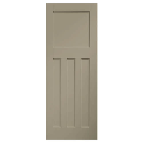 XL Joinery DX Painted Slate 4-Panels Internal Fire Door
