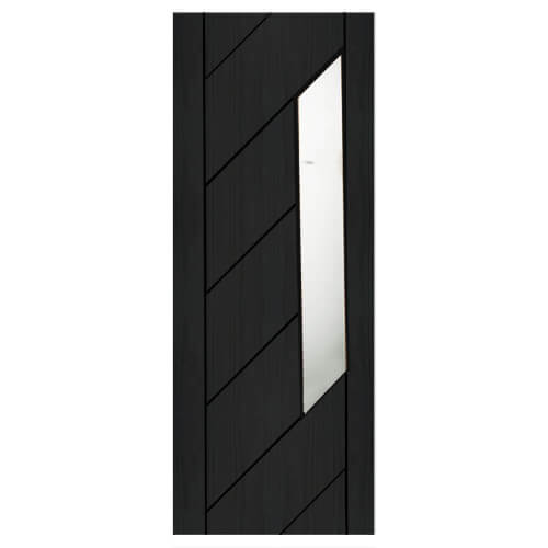 XL Joinery Monza Americano Oak 7-Panels Internal Glazed Door