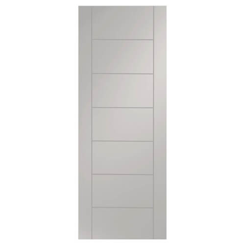XL Joinery Palermo Painted Glacier White 7-Panels Internal Door